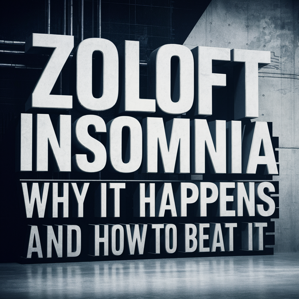 Insomnia from Zoloft 