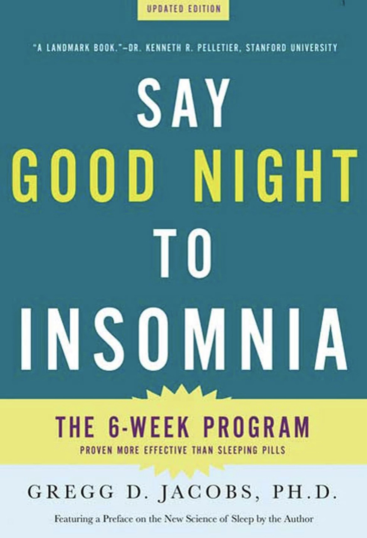Say goodnight to insomnia 6 week program