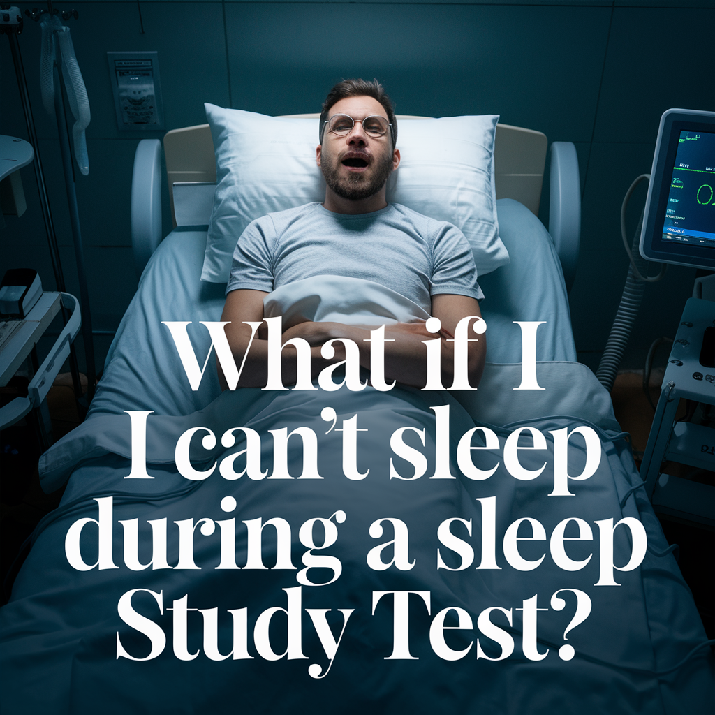 What if I can’t sleep during a sleep apnea test 