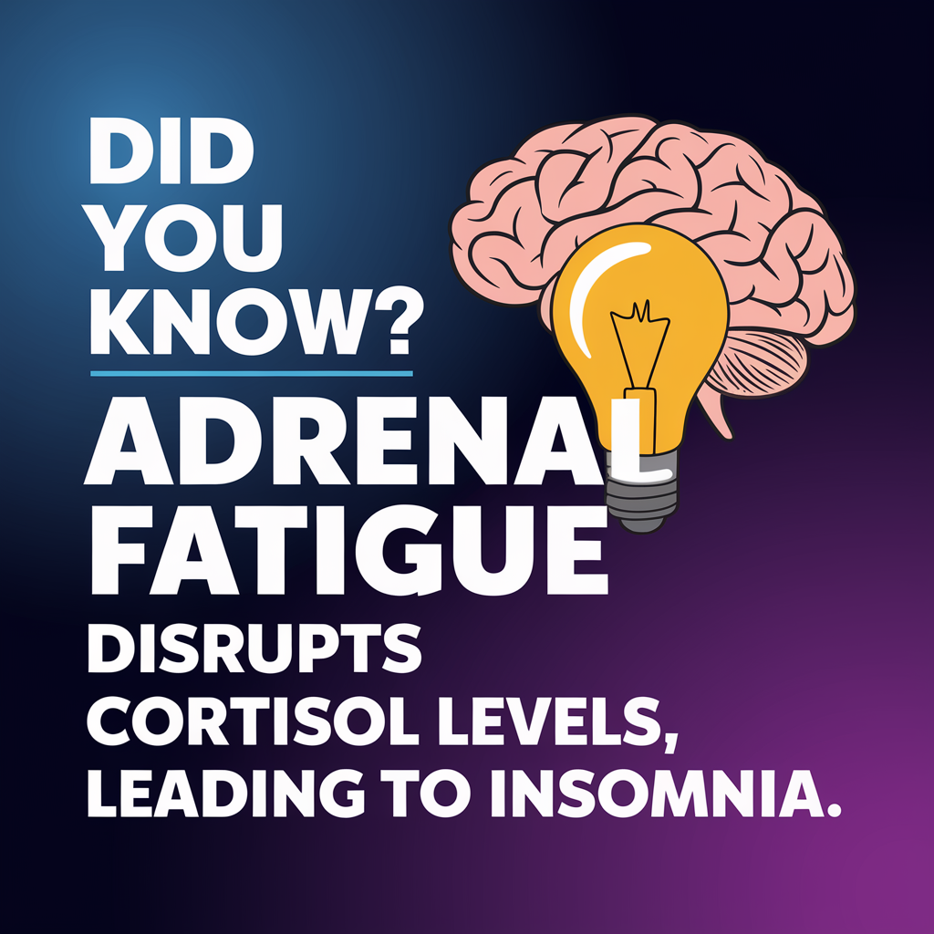 Why Adrenal Fatigue Causes Insomnia and How to Fix It