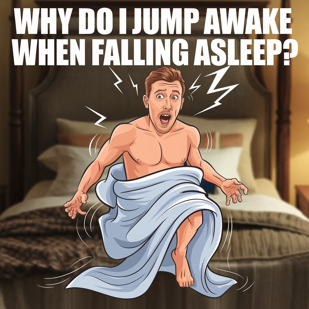 Why do I jerk awake when falling asleep? 