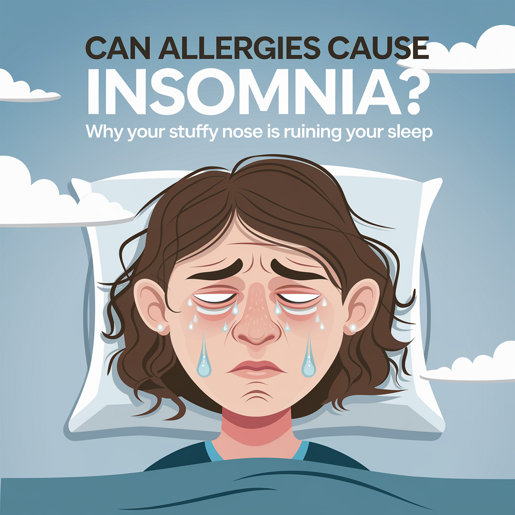 Do allergies cause insomnia? 