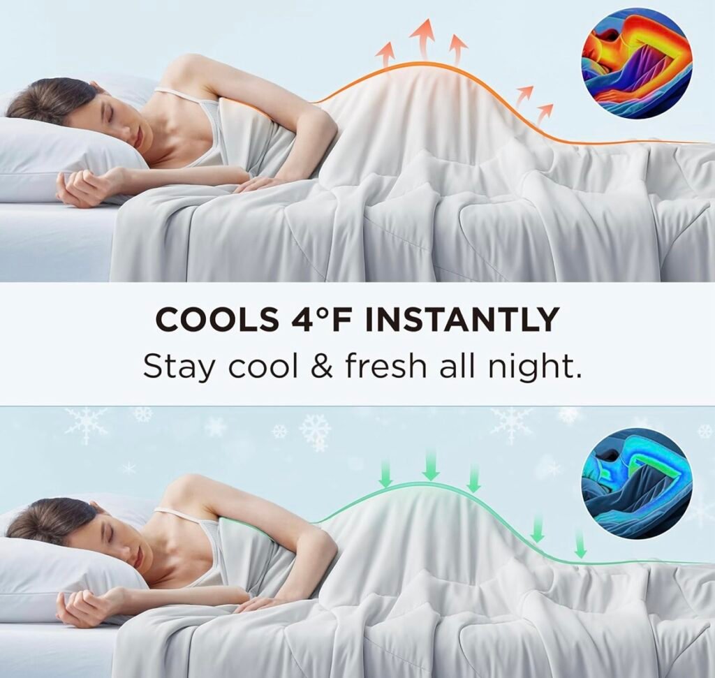 Blanket that always feels cool 