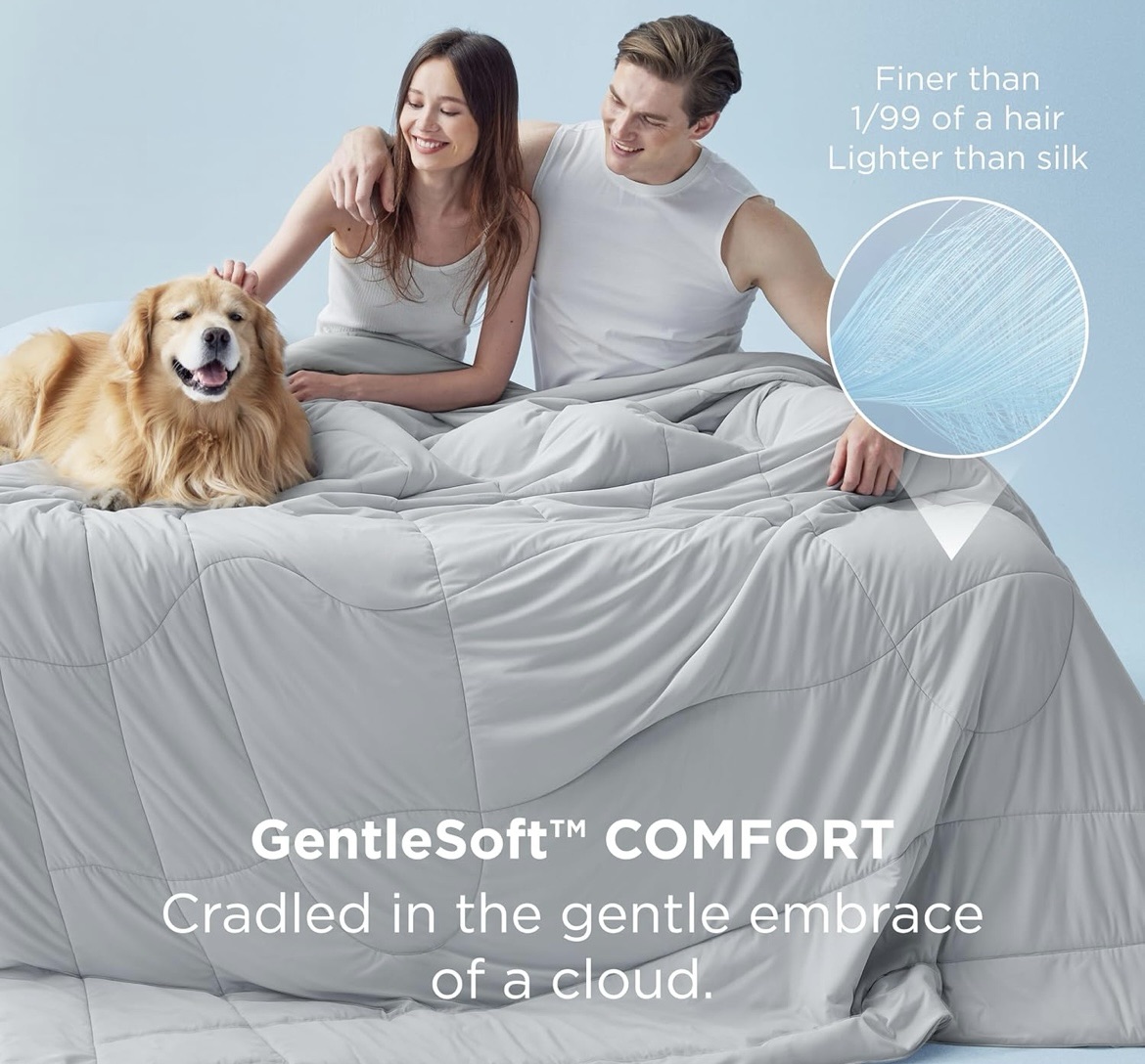 Super soft cooling blanket
