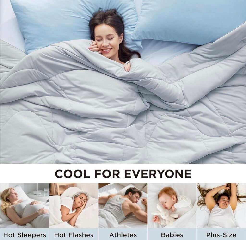Blanket that stays cool at night 