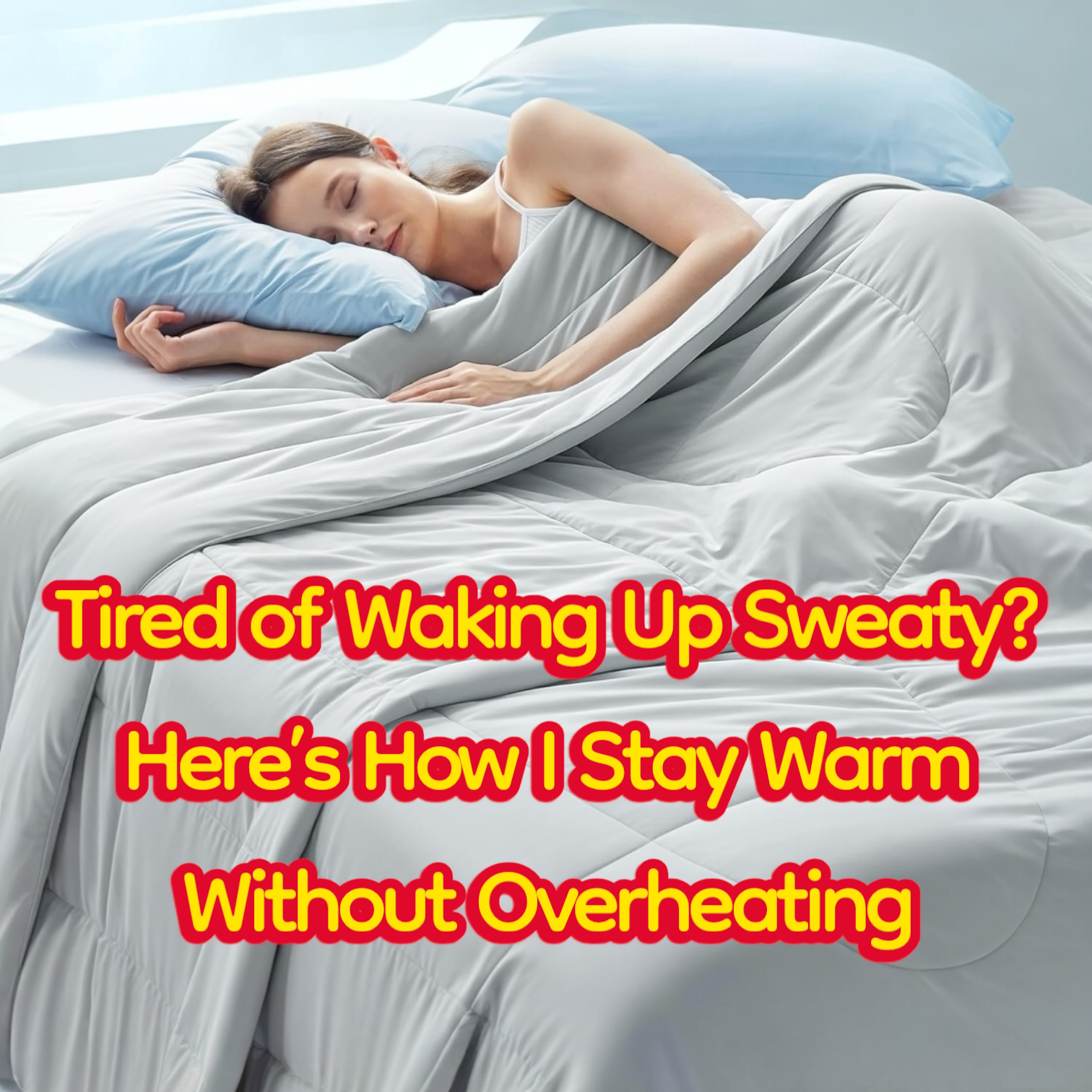 How to Stay Warm at Night Without Sweating