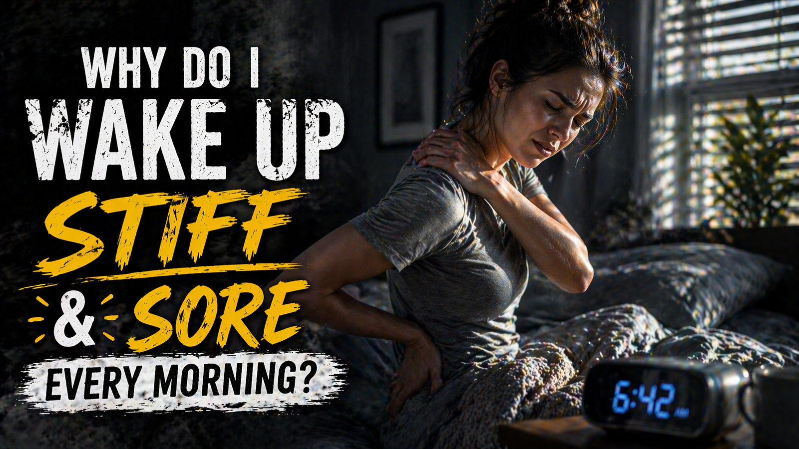 Why Do I Wake Up Stiff and Sore Every Morning